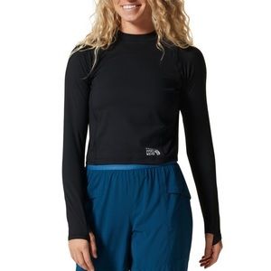 Crater Lake Long Sleeve Crop